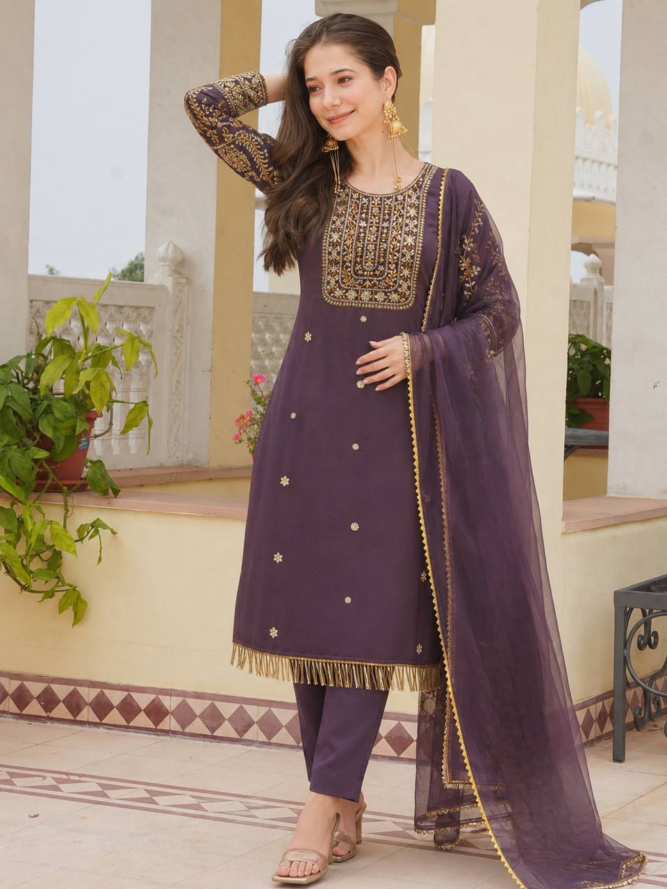 Contemporary Salwar Suits for Trendsetters