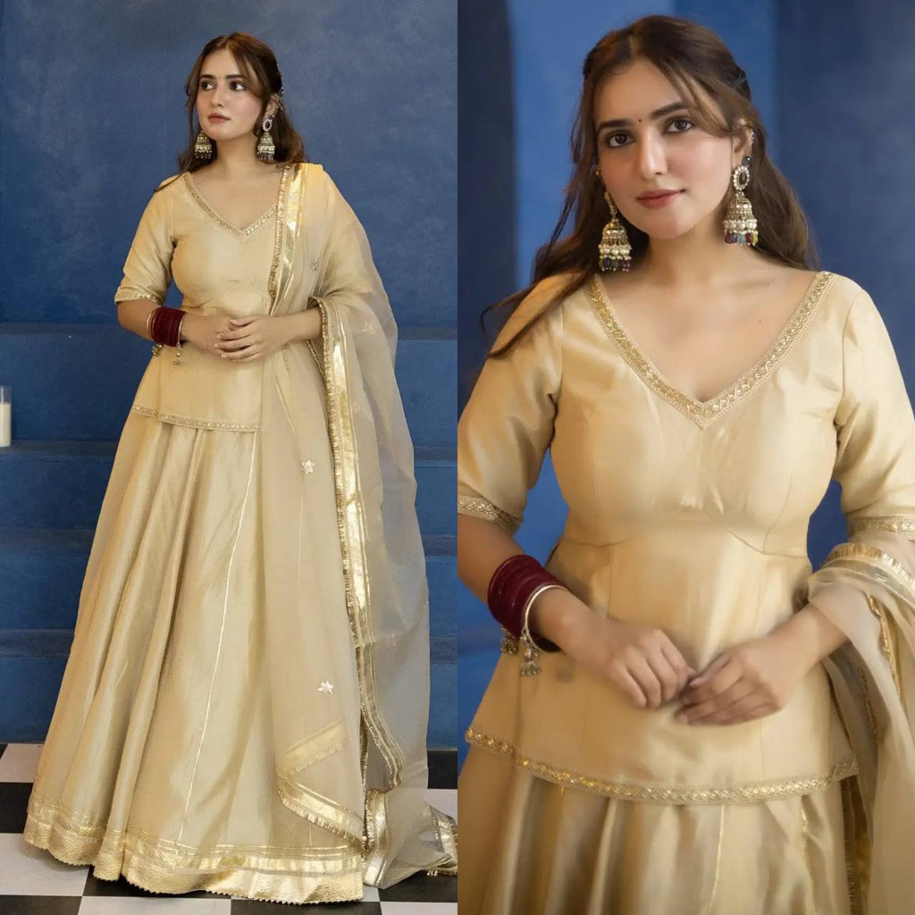 Luxurious Silk Lehenga Choli for Festivities