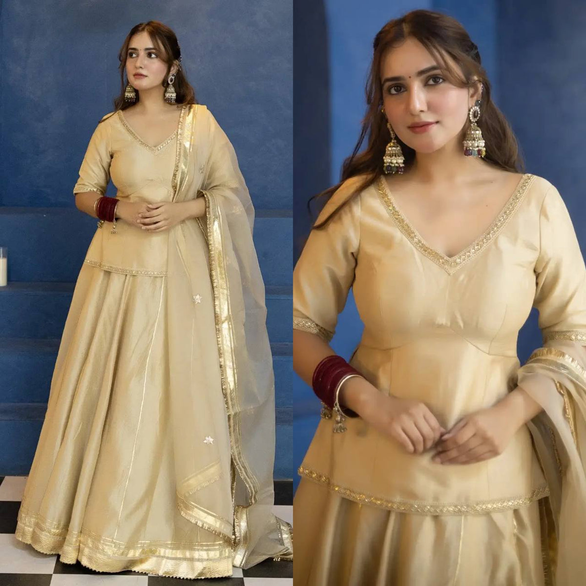 Luxurious Silk Lehenga Choli for Festivities