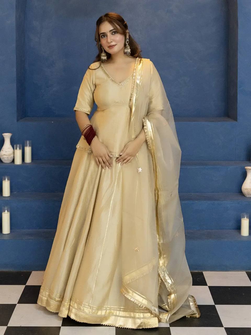 Luxurious Silk Lehenga Choli for Festivities