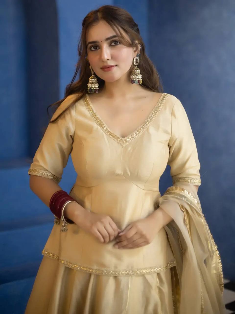Luxurious Silk Lehenga Choli for Festivities