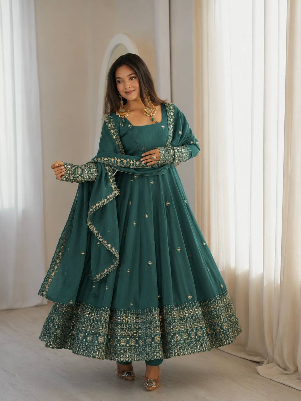 Stunning Anarkali Dress for Women