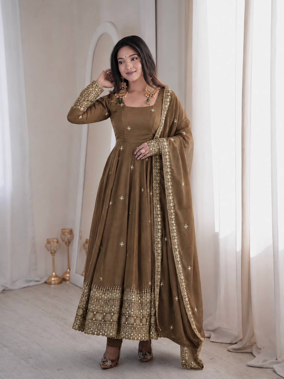 Stunning Anarkali Dress for Women