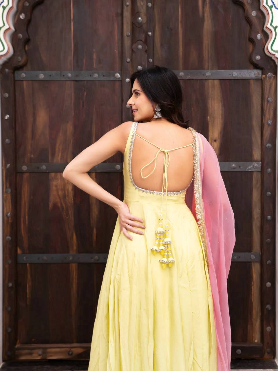 Radiant Blossom Anarkali Suit Collection