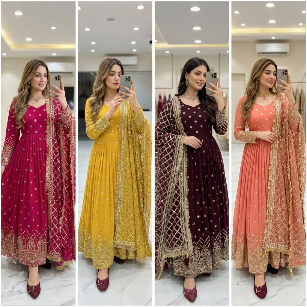 Diverse Anarkali Suits for Stylish Women