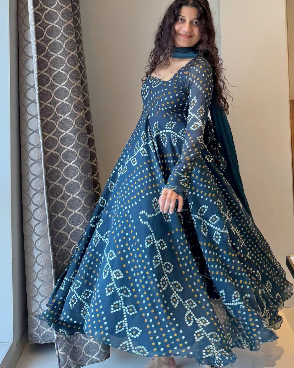 Enchanted Drapes Fashion Meets Timeless Grace