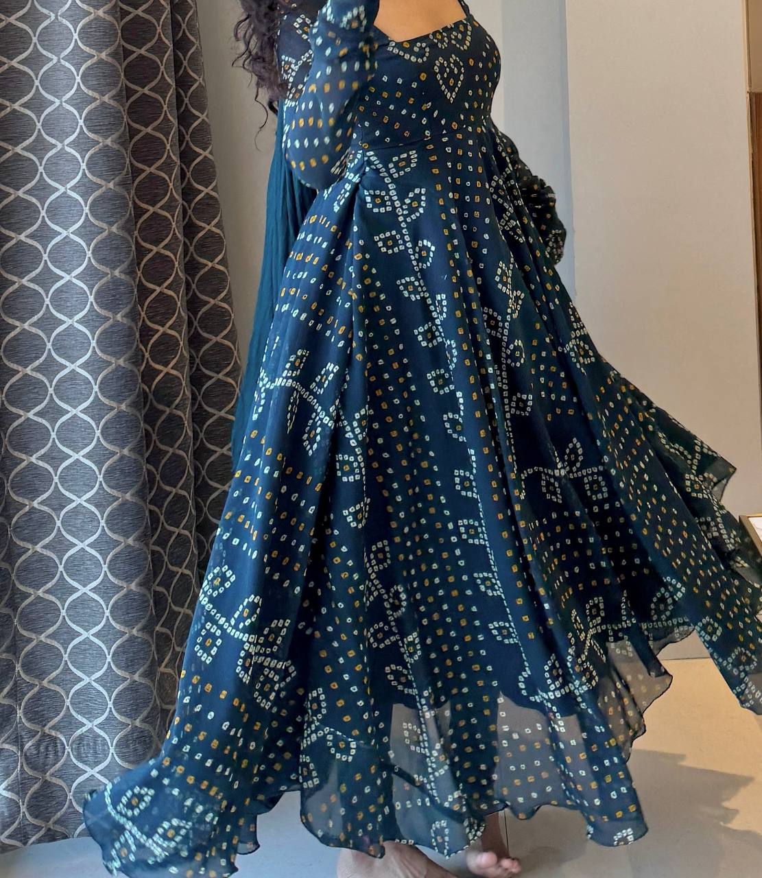 Enchanted Drapes Fashion Meets Timeless Grace
