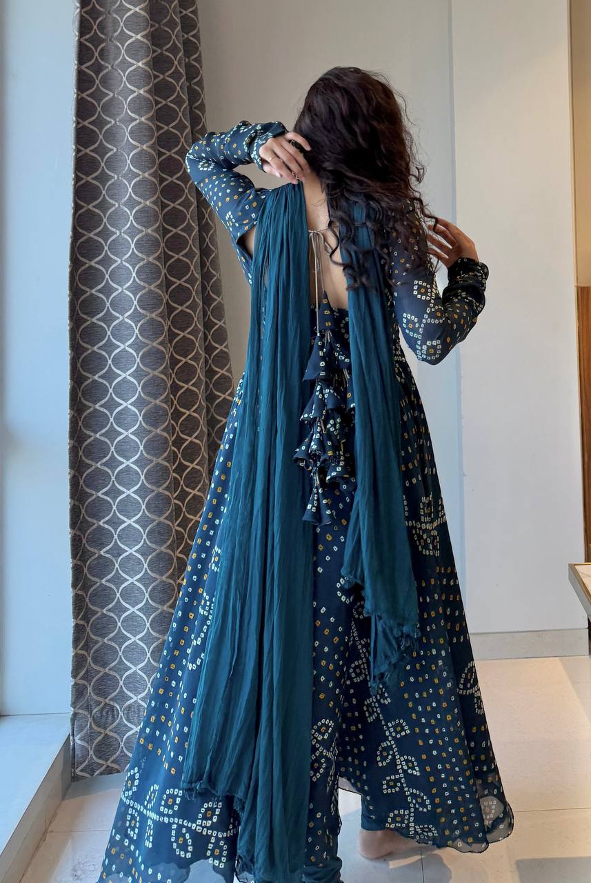 Enchanted Drapes Fashion Meets Timeless Grace