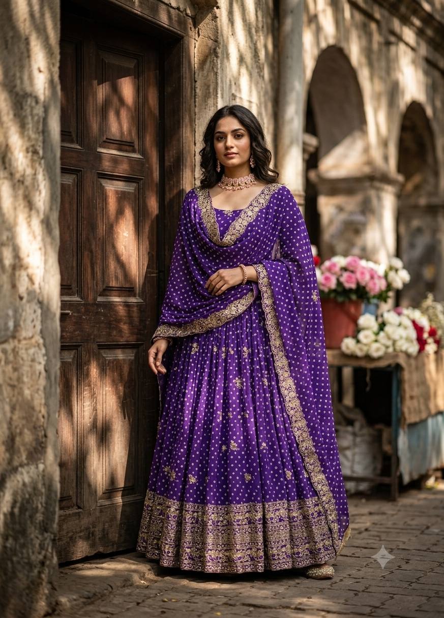 Vibrant Vogue Women’s Anarkali Fashion