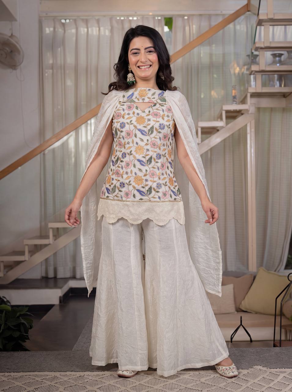 Radiant White Versatile Women's Outfit Line