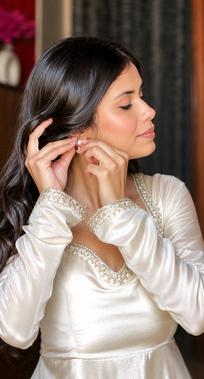Radiant Elegance Silk Suit Collection