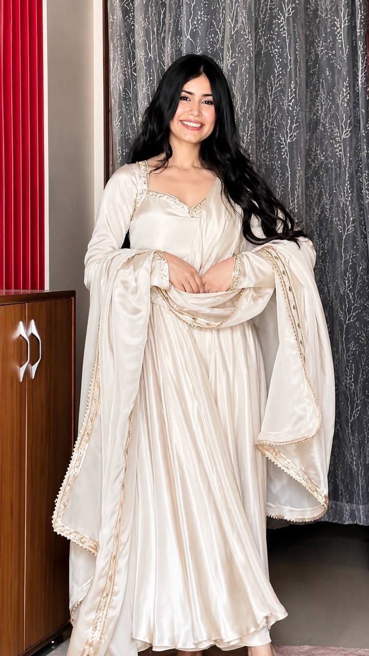 Radiant Elegance Silk Suit Collection