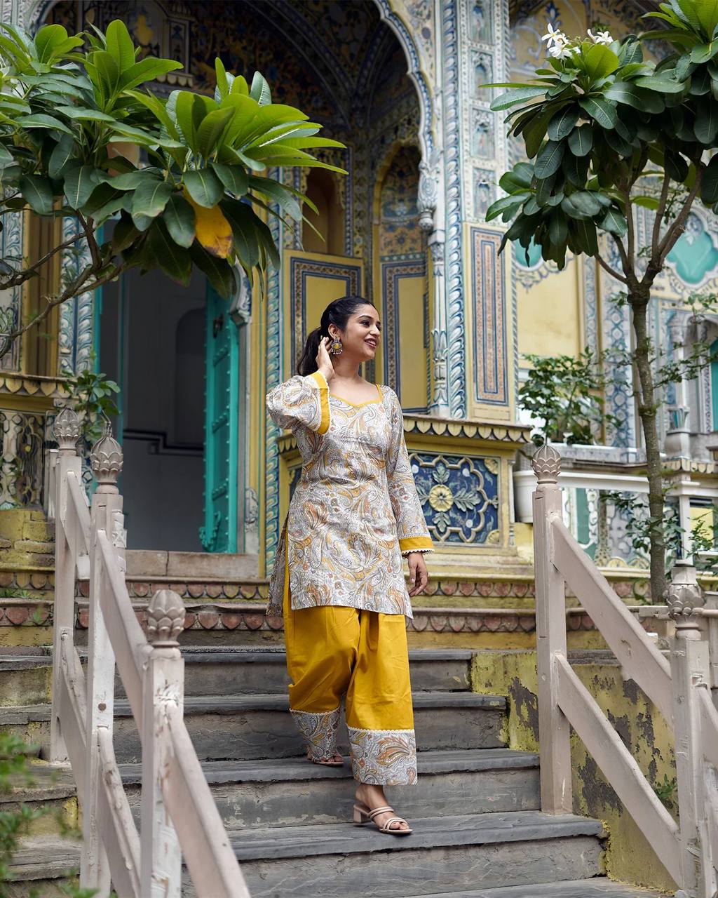 Graceful Attire Modern Fusion Fashionable Suit