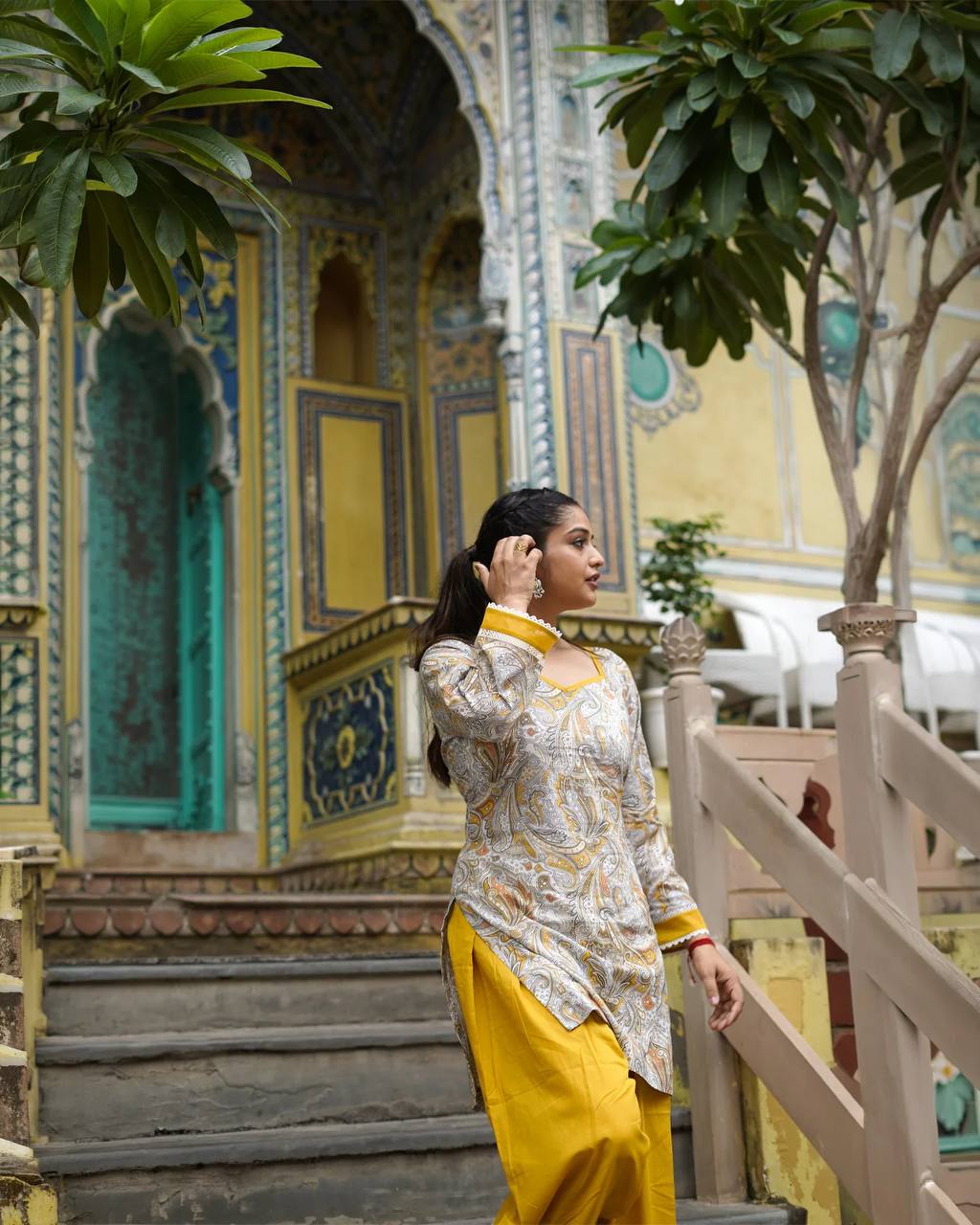Graceful Attire Modern Fusion Fashionable Suit