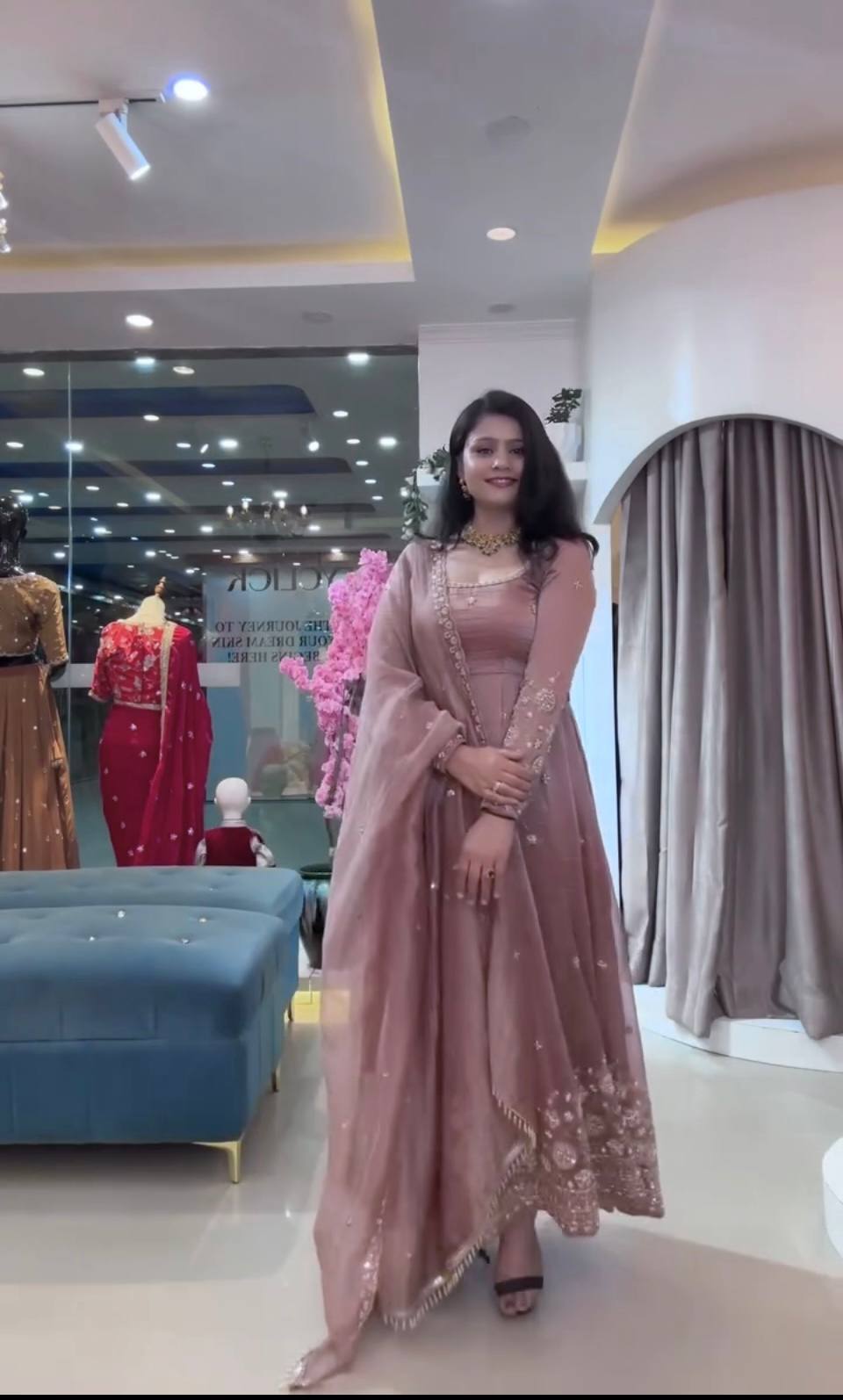 Radiant Beauty in Rich Color Palette