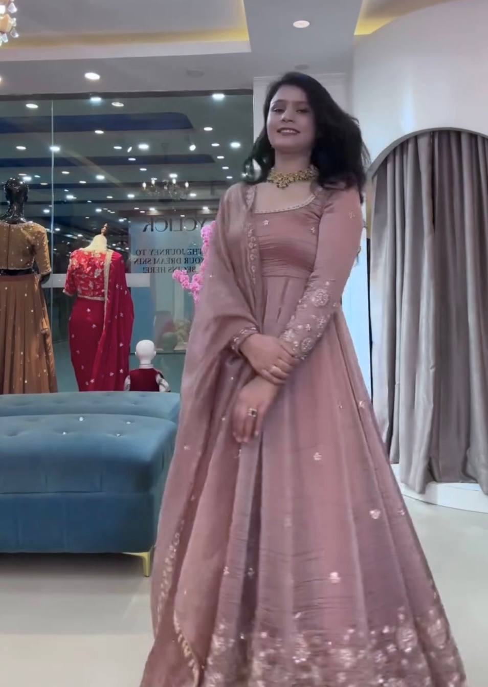 Radiant Beauty in Rich Color Palette