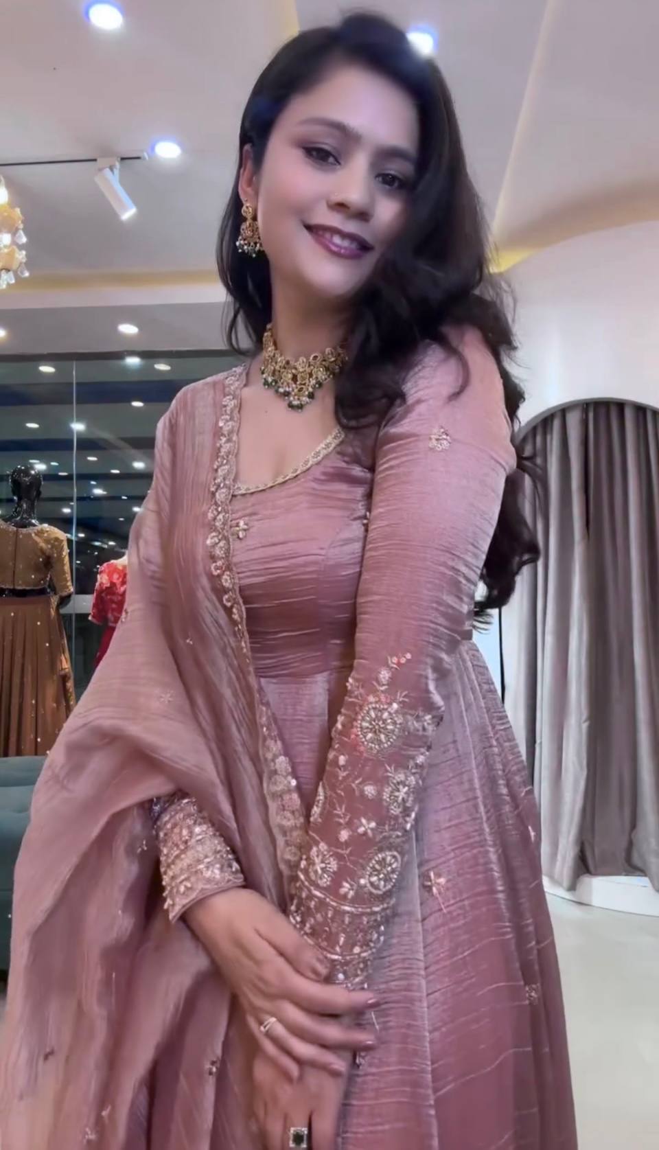 Radiant Beauty in Rich Color Palette