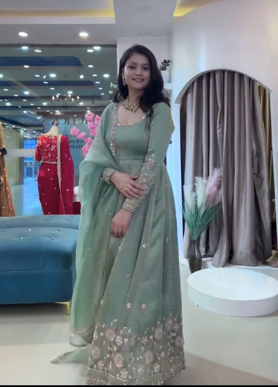 Radiant Beauty in Rich Color Palette