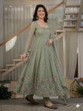 Graceful Anarkali Suit with Intricate Embroidery