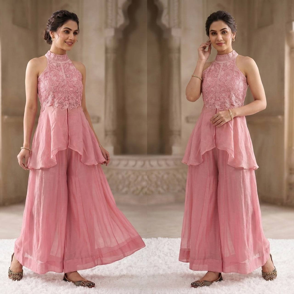 Chic Pink Ensemble for Effortless Style