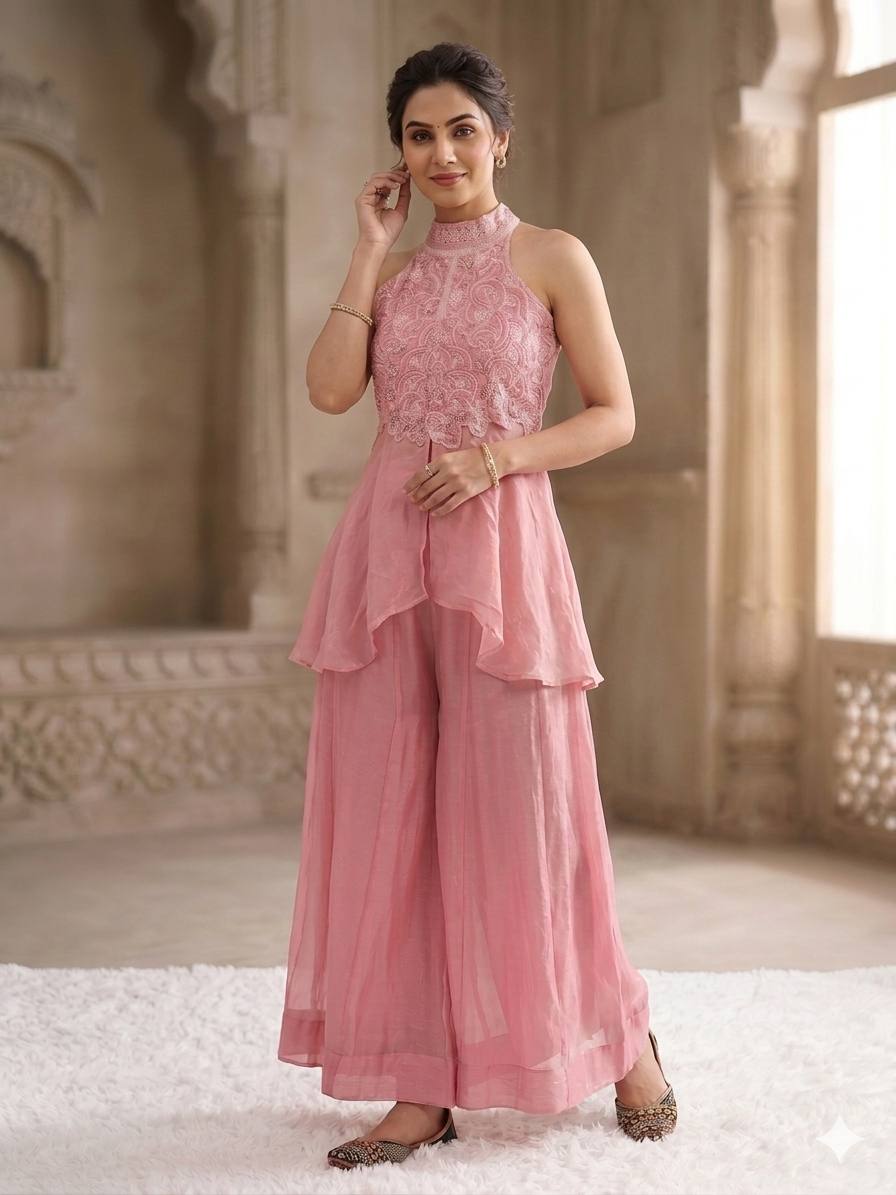 Chic Pink Ensemble for Effortless Style