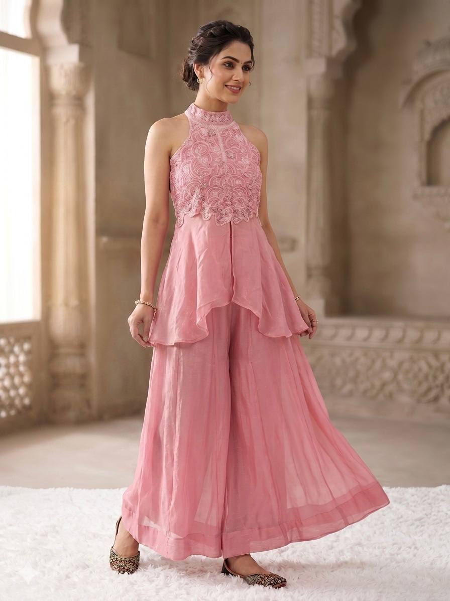Chic Pink Ensemble for Effortless Style