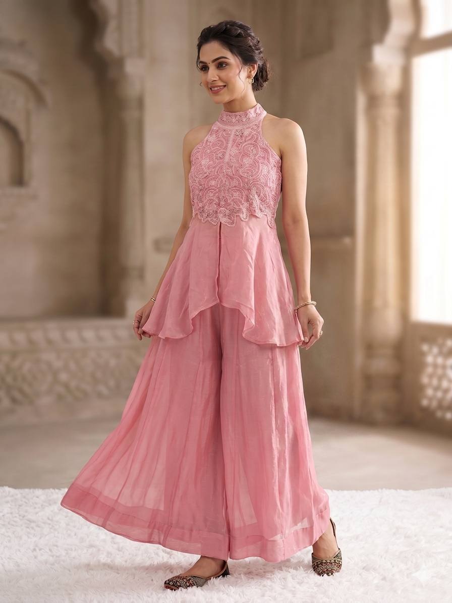 Chic Pink Ensemble for Effortless Style