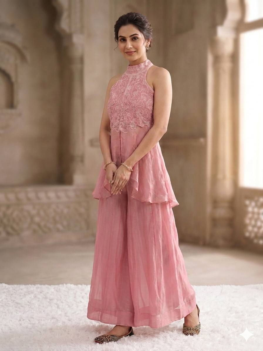 Chic Pink Ensemble for Effortless Style