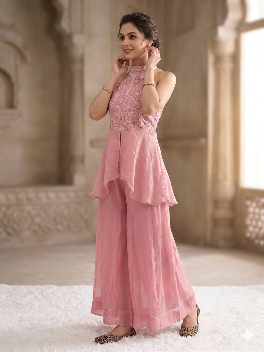 Chic Pink Ensemble for Effortless Style