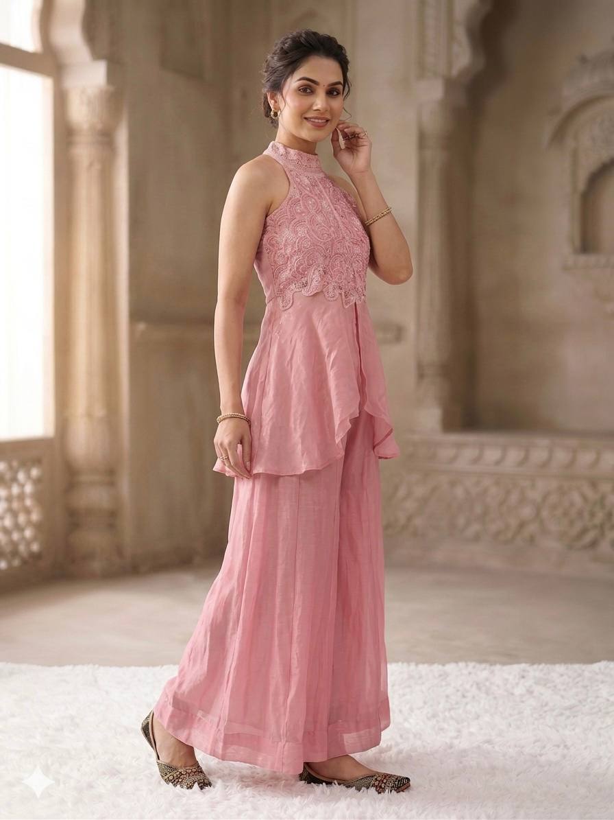 Chic Pink Ensemble for Effortless Style