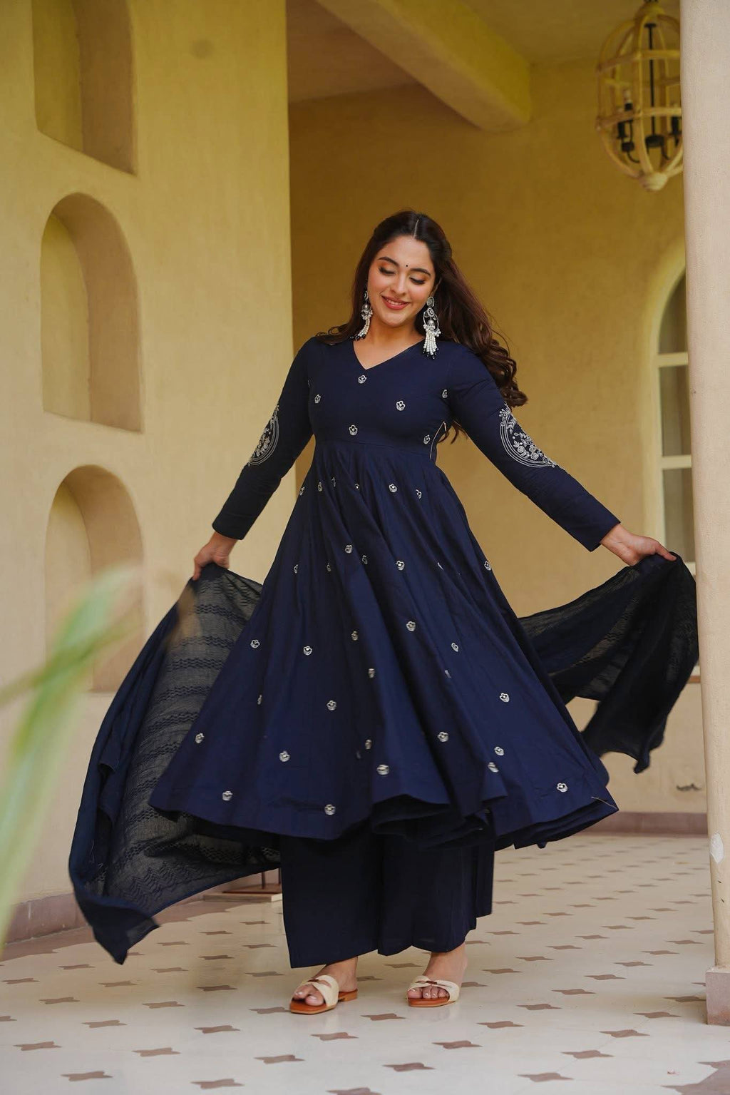 Elegant Navy Dress for Timeless Charm