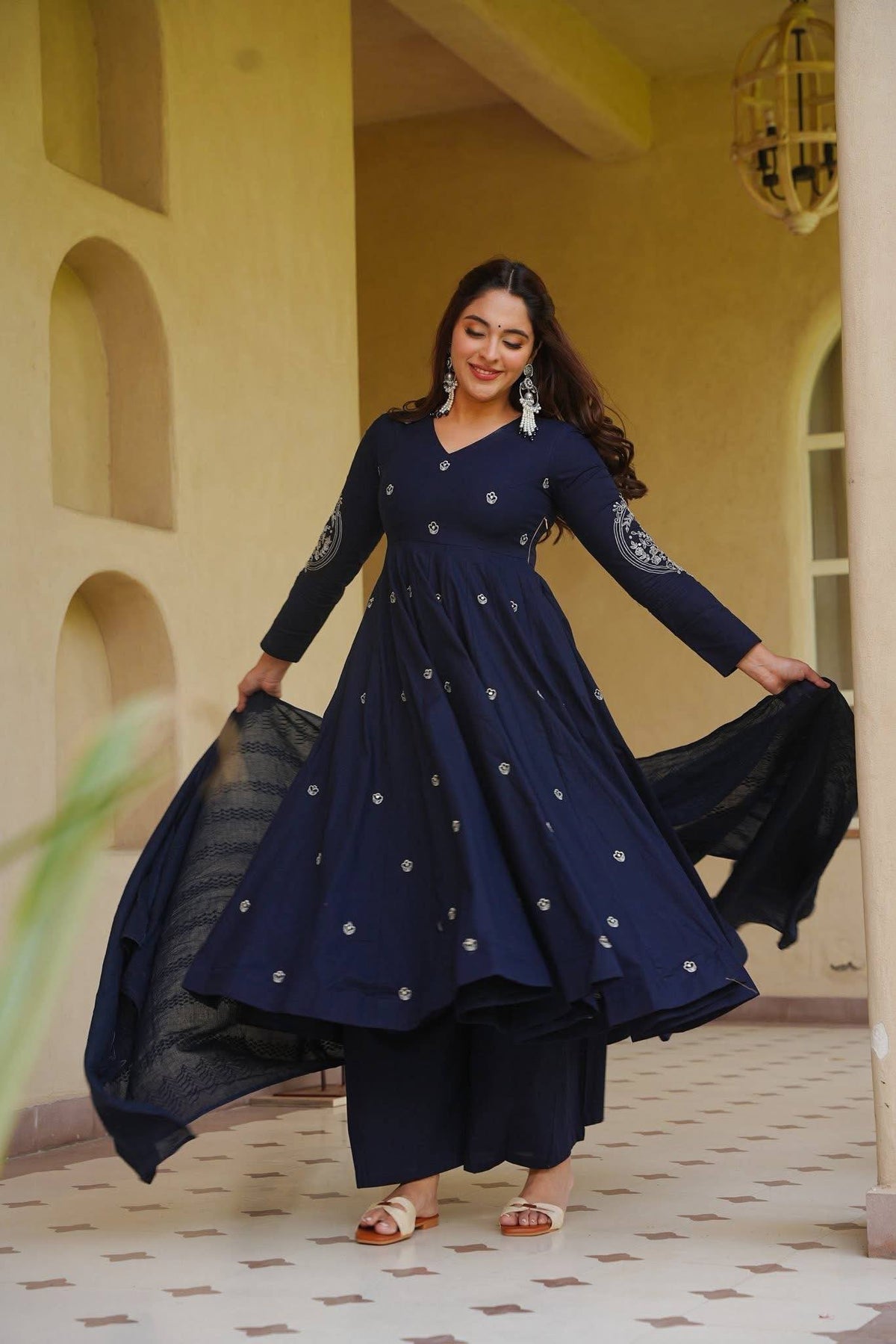 Elegant Navy Dress for Timeless Charm