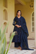 Elegant Navy Dress for Timeless Charm
