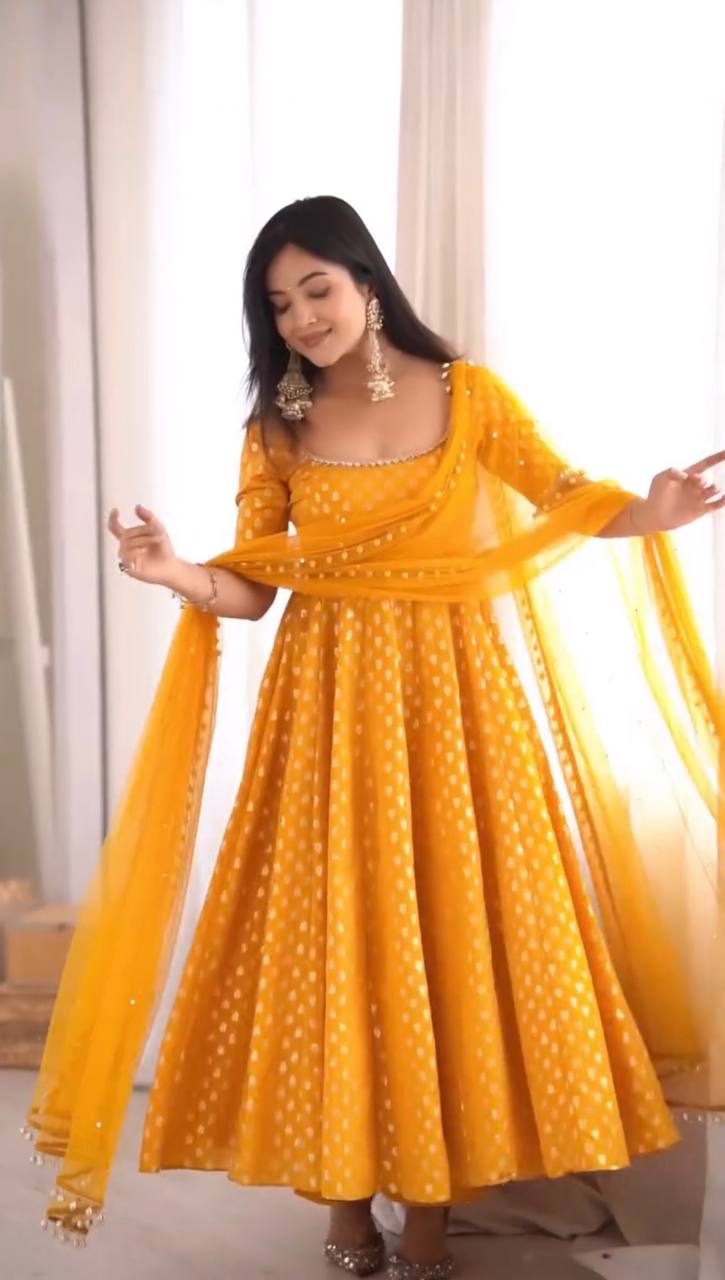 Graceful Anarkali Styles in Rich Colors