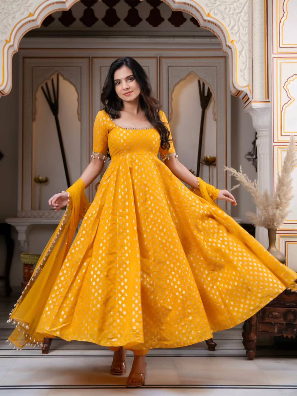 Graceful Anarkali Styles in Rich Colors