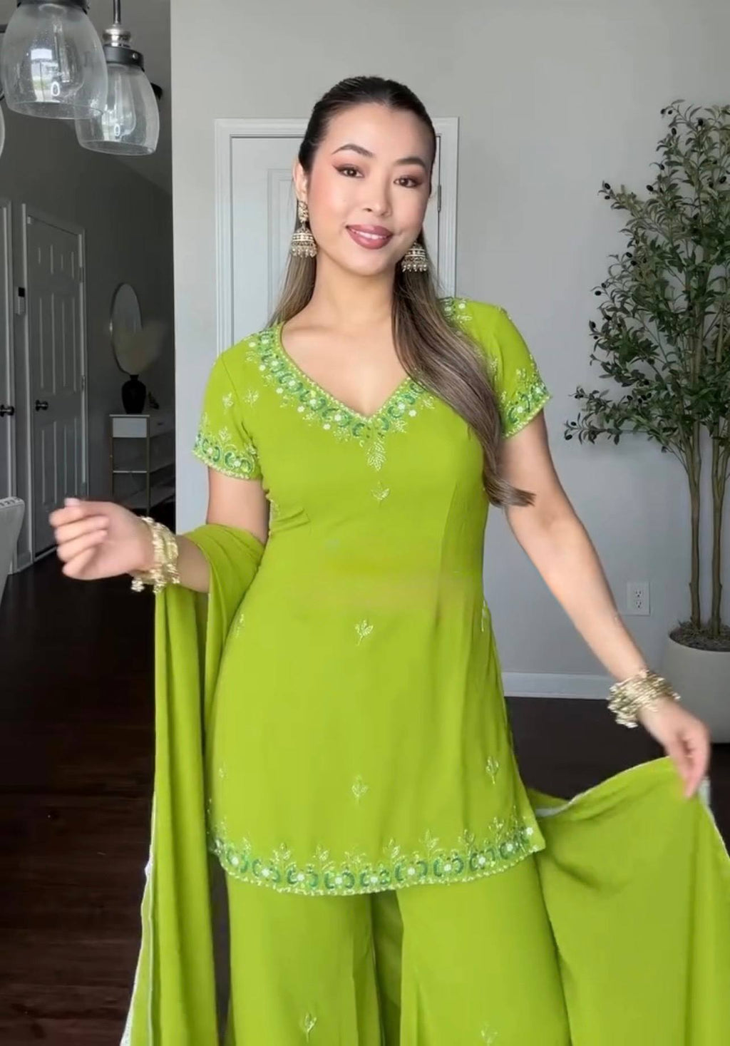 Vibrant Inspired Lime Green Set