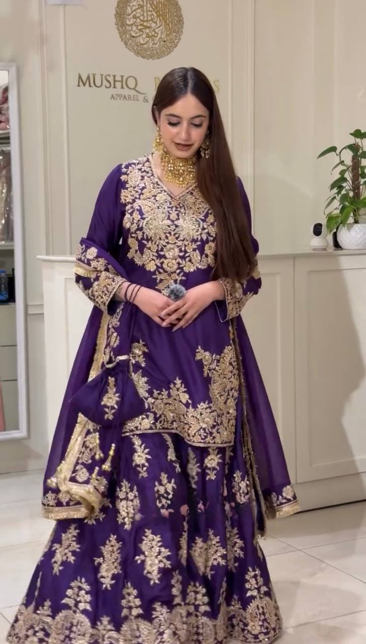 Stunning Traditional Sharara Look