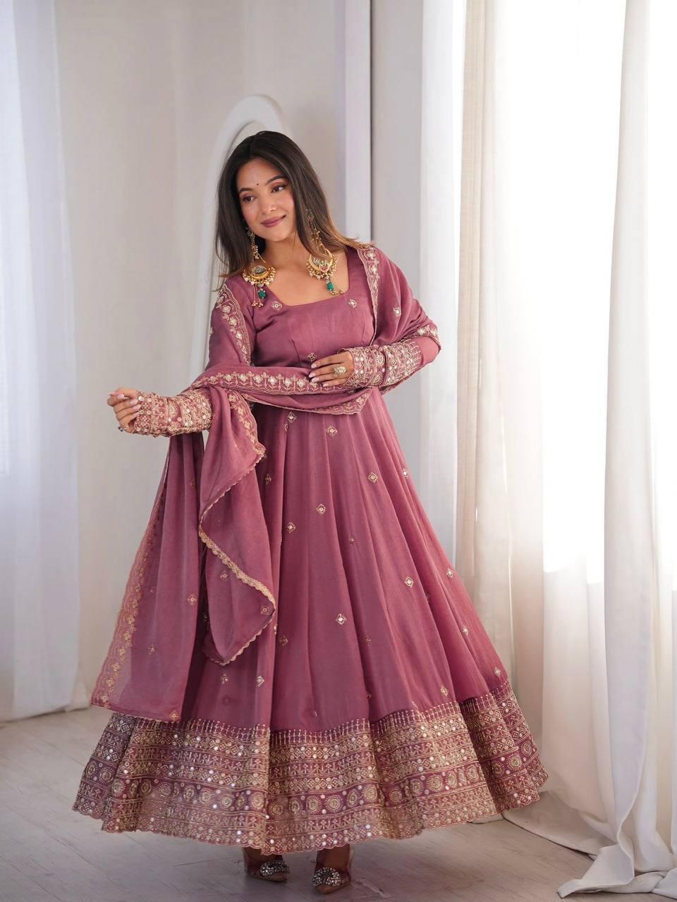 Stunning Anarkali Dress for Women