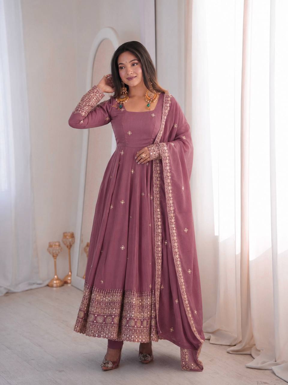 Stunning Anarkali Dress for Women