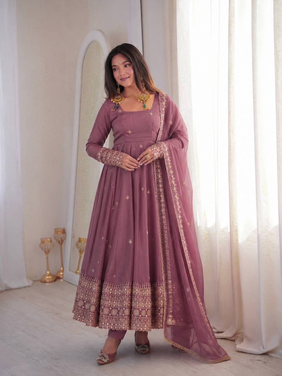 Stunning Anarkali Dress for Women