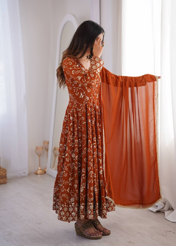 Radiant Elegance Anarkali Dress