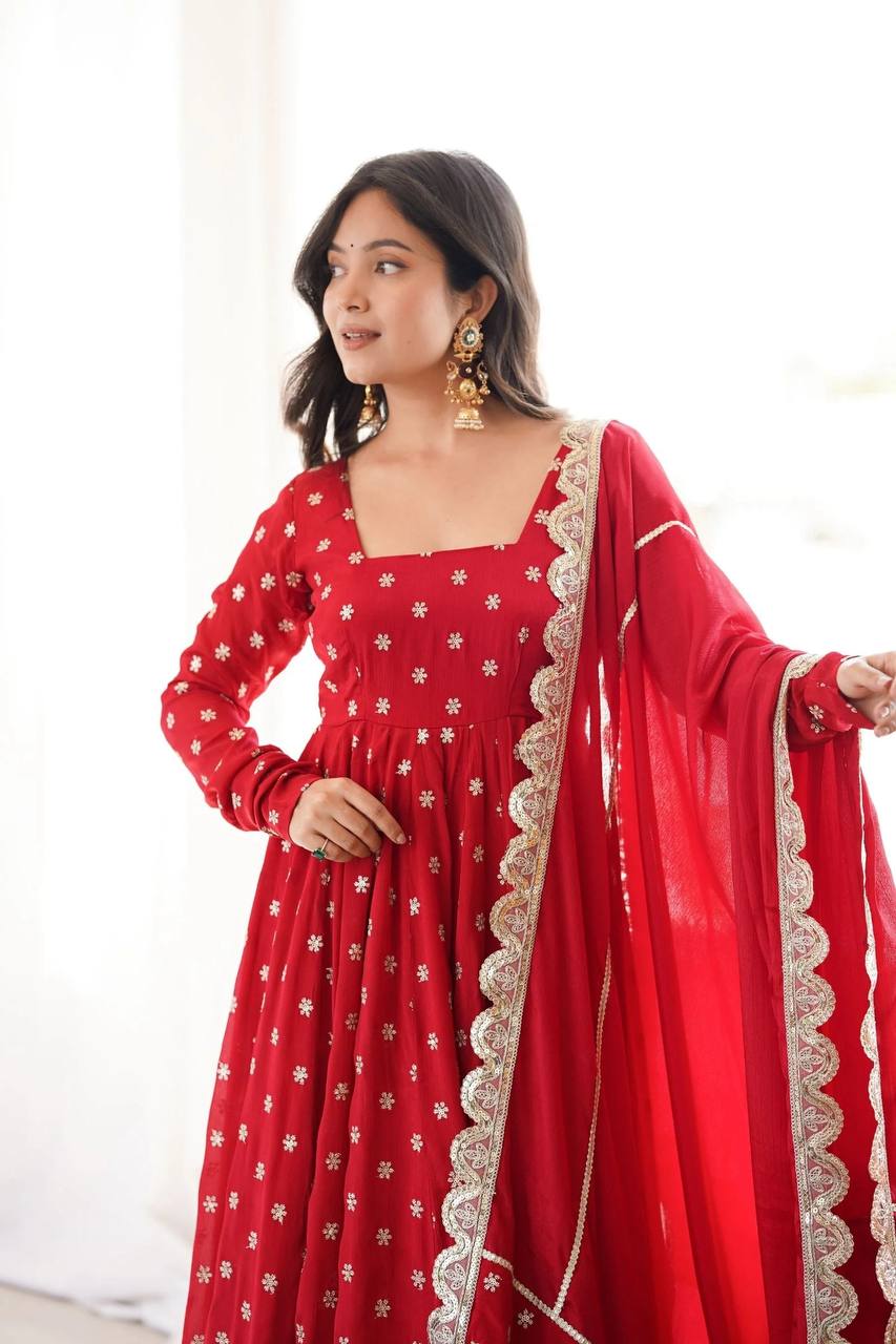 The Essence of Grace in Red