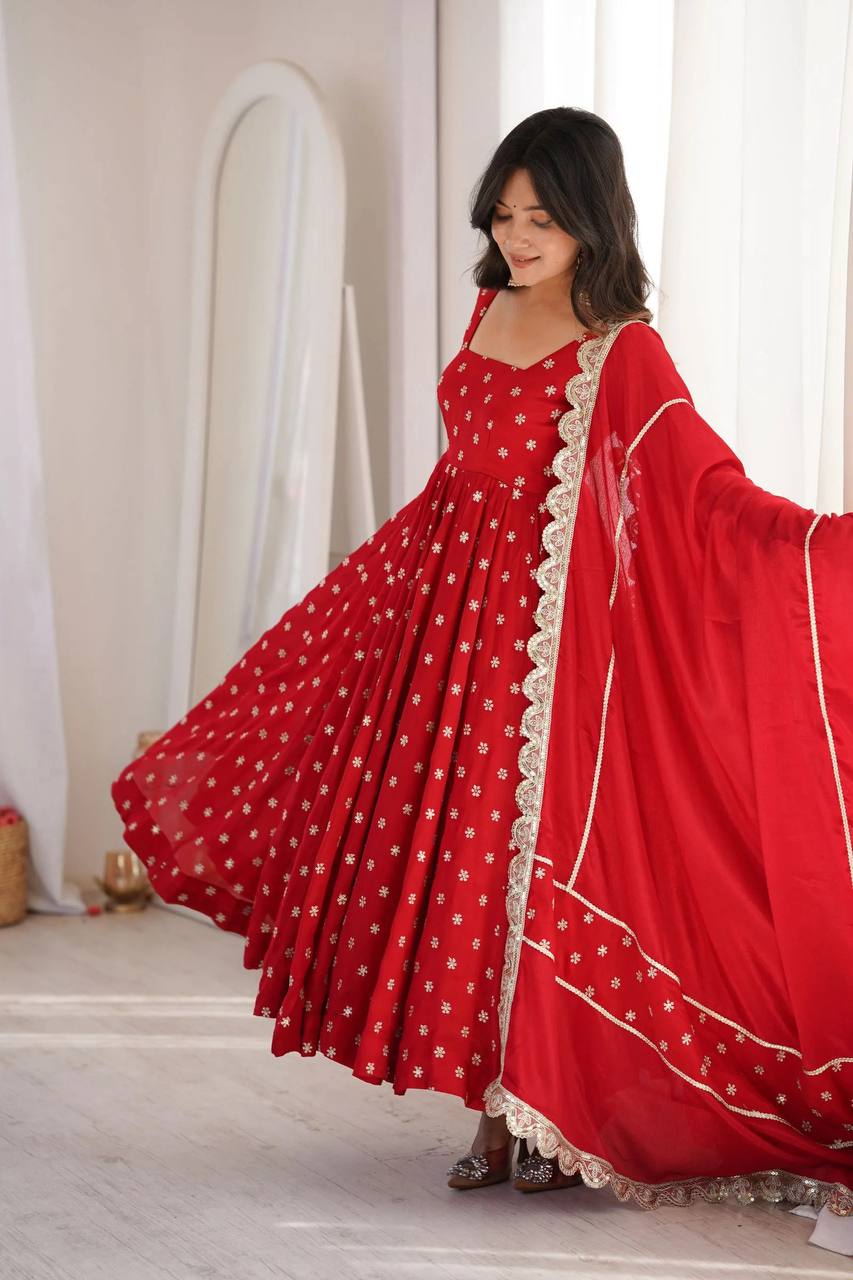 The Essence of Grace in Red