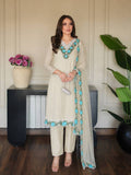 Radiant Sophistication Woman in Green Ensemble