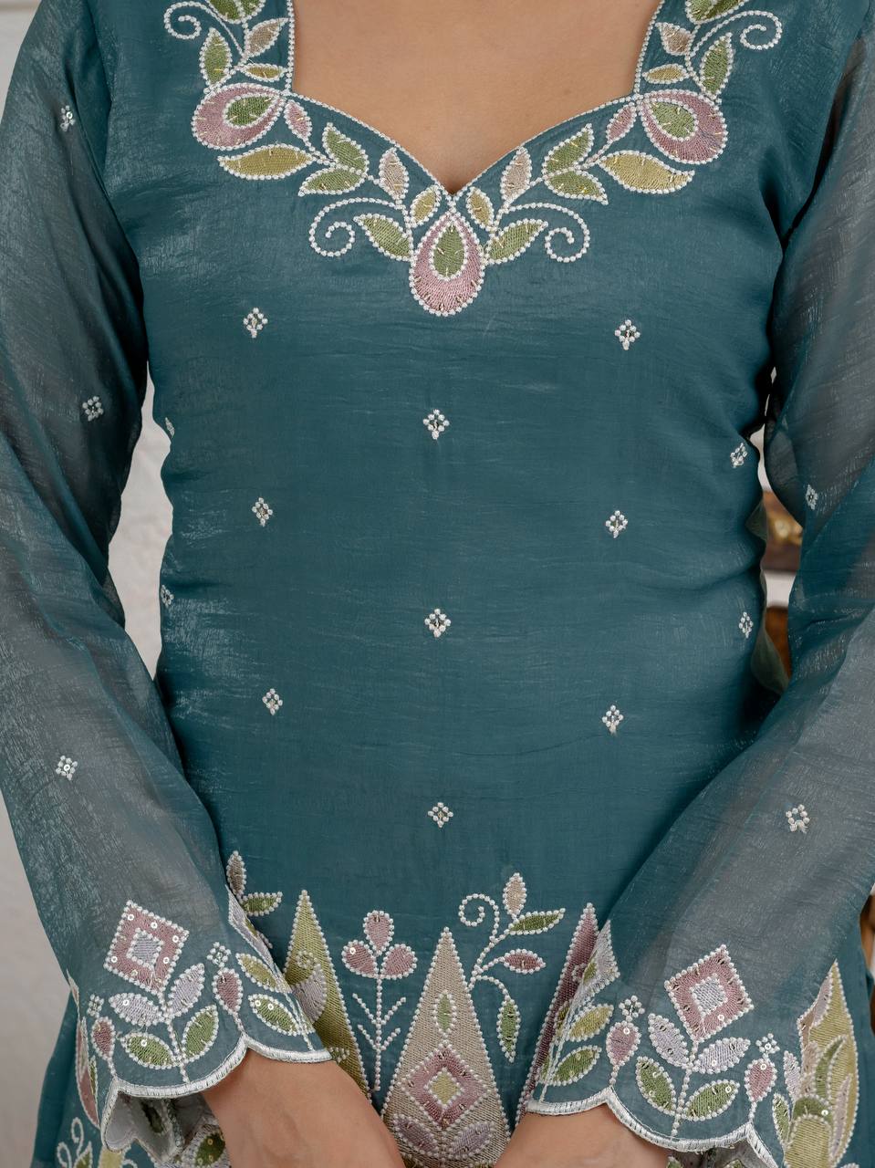 Commanding Presence Woman in Rama Attire