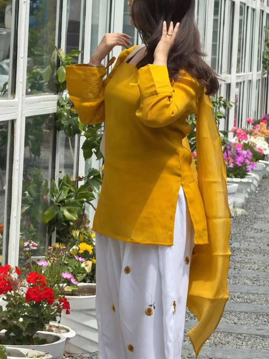 Bright and Beautiful A Woman's Fashion Statement