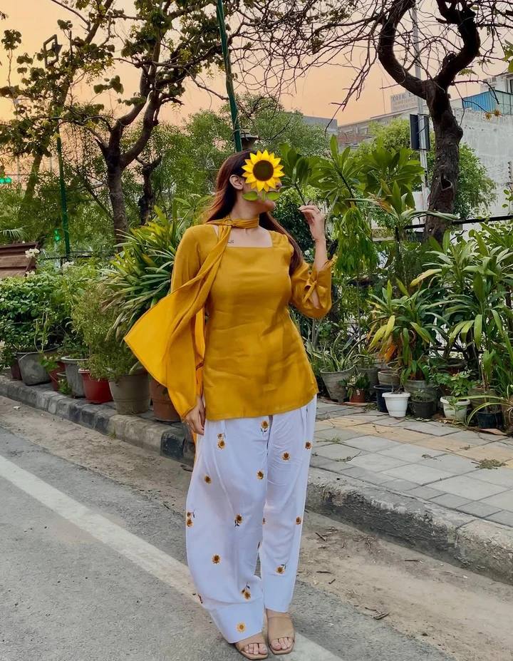 Bright and Beautiful A Woman's Fashion Statement