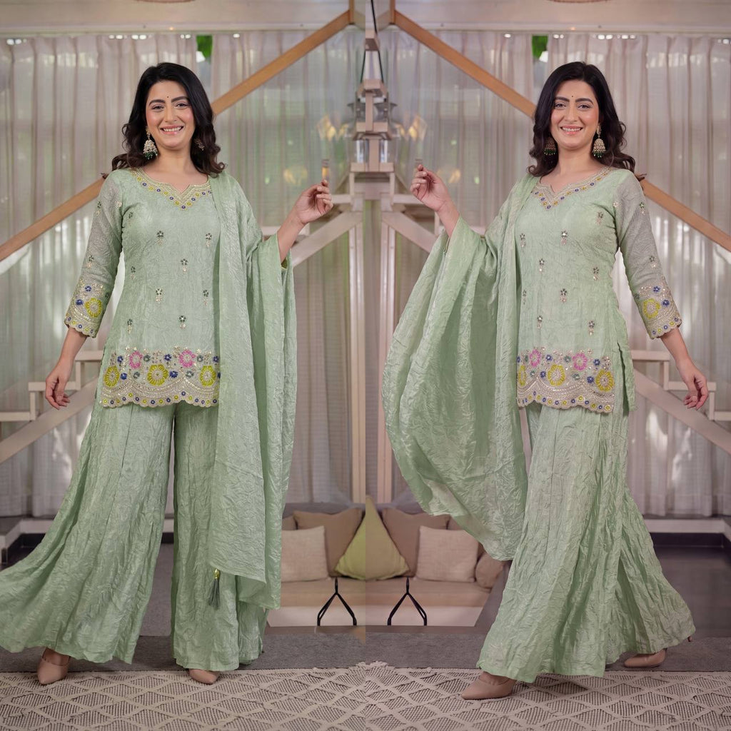 Graceful ensemble perfect for festive occasions and gatherings