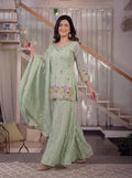 Graceful ensemble perfect for festive occasions and gatherings