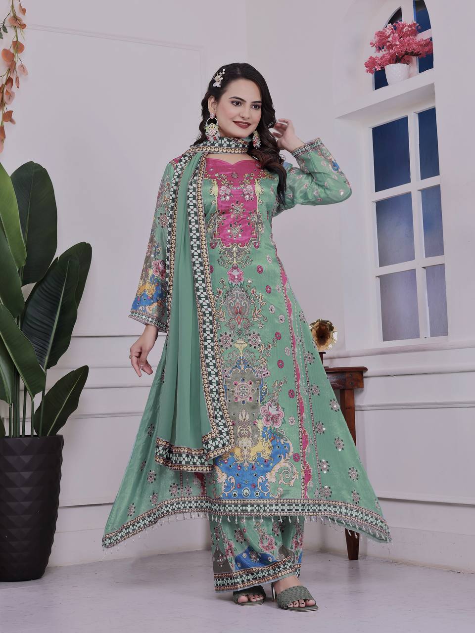 Exquisite Handcrafted Plaza Suit for Timeless Style